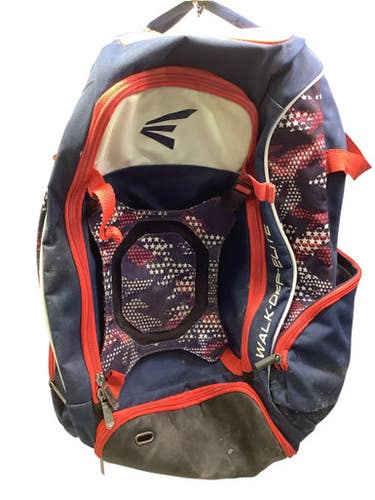 Used Easton 2 BAT BACK PACK USA BB/SB Player Backpack None 11347-S000252362