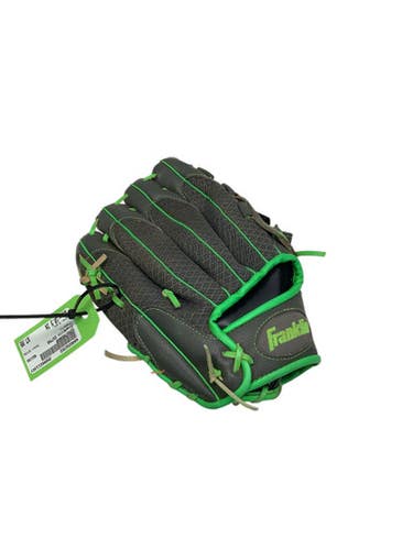 Used Franklin 22756 BB/SB Glove RH Throw Green 10 1/2" 11347-S000252352