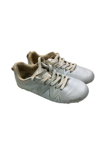 Used Riddell Jr FB Cleats White Junior 02.5 11347-S000252346