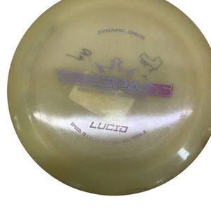 Used Dynamic Discs LUCID TRESPASS Disc Golf Driver Yellow 11347-S000252297