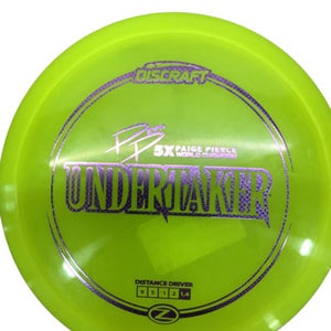 Used Discraft Z UNDERTAKER Disc Golf Driver Yellow 11347-S000252290