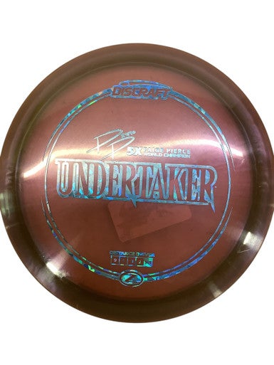 Used Discraft Z UNDERTAKER Disc Golf Driver Brown 11347-S000252289