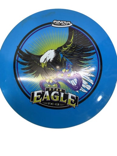 Used Innova STAR EAGLE Disc Golf Driver Royal Blue 11347-S000252270