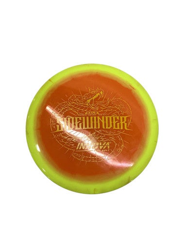 Used Innova HALO SIDEWINDER Disc Golf Driver Yellow 11347-S000252267