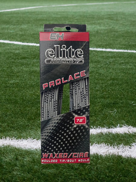 Gray Waxed 72 Inch Hockey Laces (Shooting Strings)