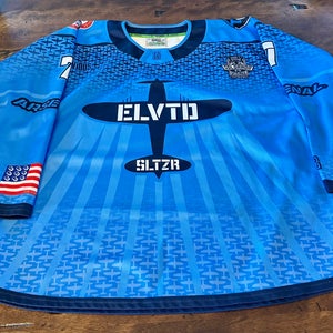 XL Blue Plane Hockey Jersey