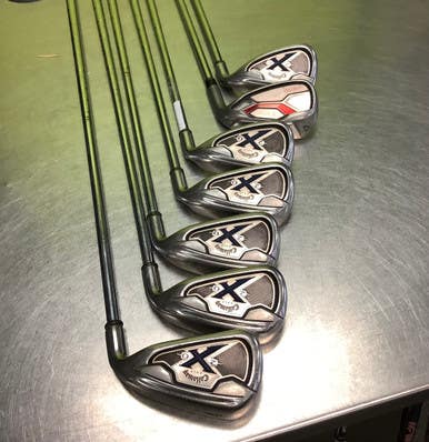 Used Callaway X 20 Mens Iron Set RH 4I-PW 11686-S000044820