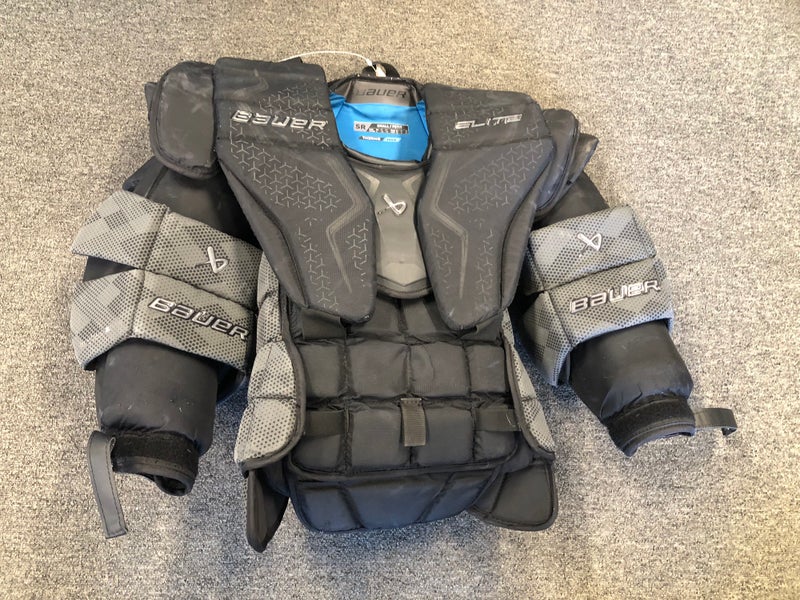 Senior Small Bauer Elite Goalie Chest Protector (Used)