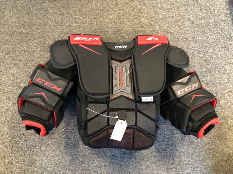 Intermediate Small / Medium CCM Extreme Flex Shield E1.9 Goalie Chest Protector (Used)