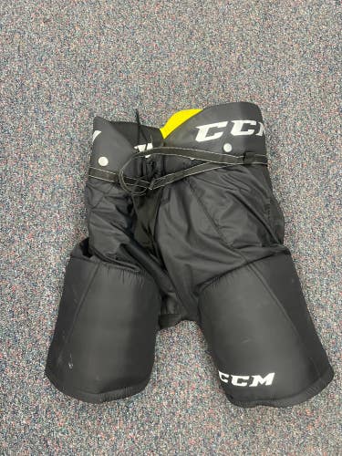 Black CCM Tacks 9550 Hockey Pants (Used) | Senior Medium