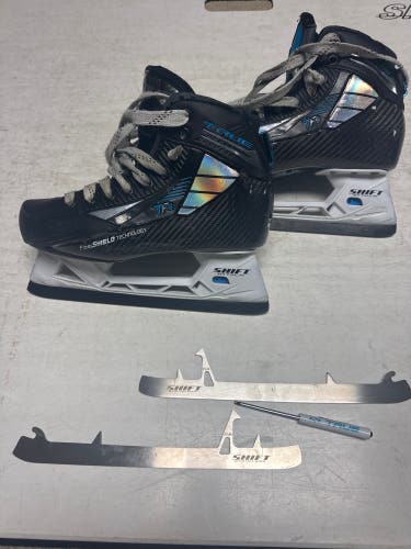 True TF9 Hockey Goalie Skates Regular Width 6.5 (Used)