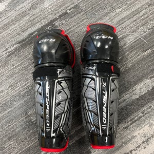 Junior CCM JetSpeed FT350 Shin Pads 12" (Used)