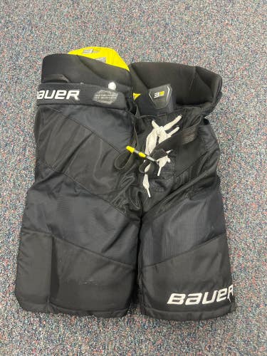 Black Bauer Supreme 3S Pro Hockey Pants (Used) | Junior Large