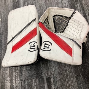 Warrior Ritual G4 Goalie Gloves & Blockers | Intermediate Regular