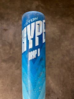 "Arctic Flame" Easton Hype Fire Composite USSSA Certified Bat (-8) 23 oz 31" (Used)