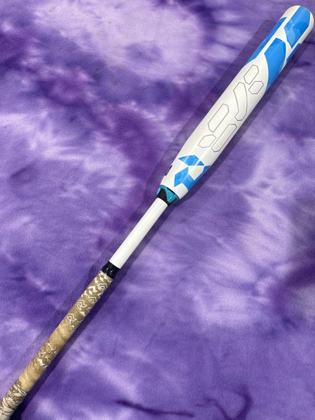 White 2023 DeMarini CF Composite Bat (-10) Composite 22 oz 32" (Used)
