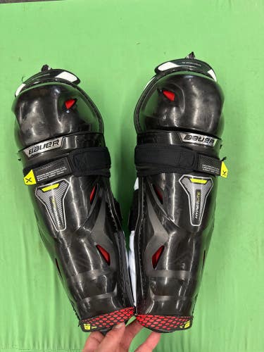 Bauer Vapor Hyperlite Shin Pads 14" (Used)
