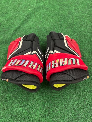 Red Youth Warrior Alpha LX2 Pro Gloves 9" (Used)