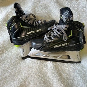 Bauer Pro Hockey Goalie Skates Extra Wide Fit 3 Width 6.5 (Used)