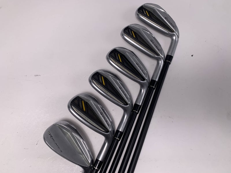 TaylorMade Womens RocketBladez HL Iron Set 6-PW+GW RocketFuel 45g Ladies RH