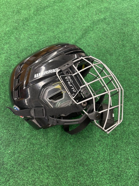Black Small Warrior Alpha One Pro Helmet (Used)