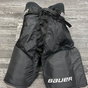Black Senior Medium Bauer MS-1 Hockey Pants (Used)