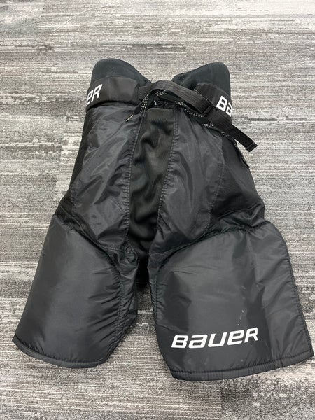 Black Senior Medium Bauer MS-1 Hockey Pants (Used)