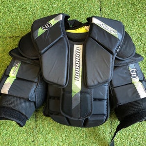 Junior Small / Medium Warrior RITUAL X4 E Goalie Chest Protector (Used)