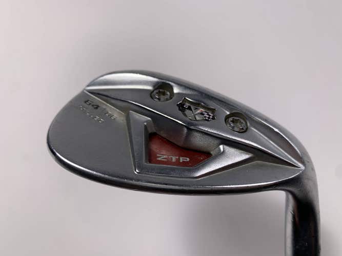 TaylorMade ZTP TP Milled Wedge 64* 6 Bounce KBS Hi-Rev Wedge Mens RH- +1.25"