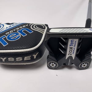 Odyssey 2-Ball Ten Triple Track Small Slant Putter 34" Mens RH HC