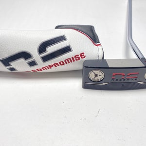 Never Compromise Reserve 2 NC Contrast Putter 34" Mens RH HC NEW