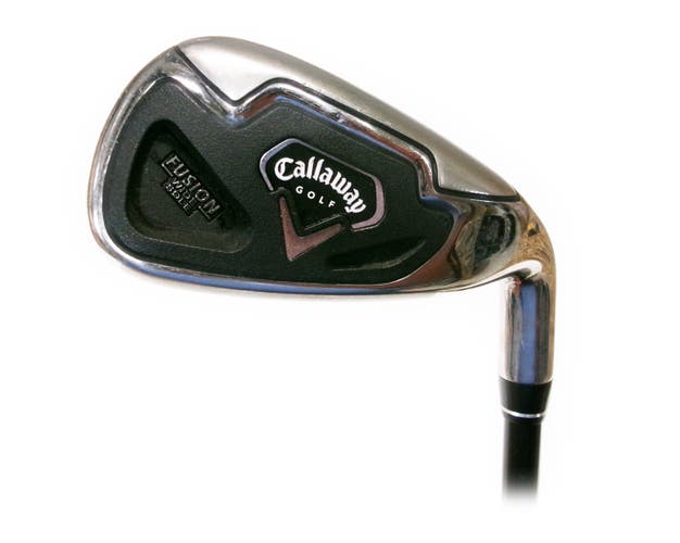 Callaway Fusion Wide Sole Single 7 Iron Graphite 75g Stiff Flex