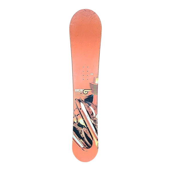 RIDE Control Blank Snowboard 155cm Orange