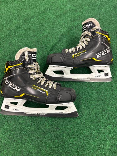 Senior CCM Super Tacks 9380 Hockey Goalie Skates (Regular) Size 10 (Used)
