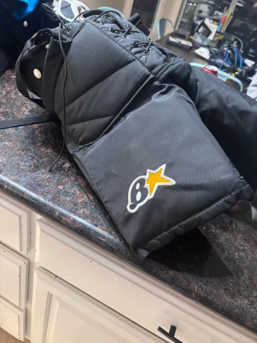 Black Used Junior Small Brian's Bstar Hockey Goalie Pants