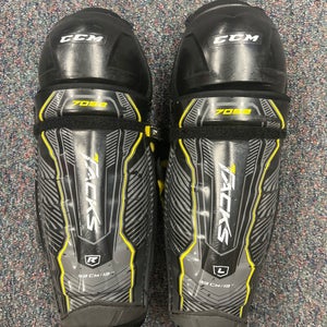 Senior CCM Tacks 7092 Shin Pads 13" (Used)