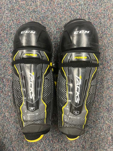 Senior CCM Tacks 7092 Shin Pads 13" (Used)