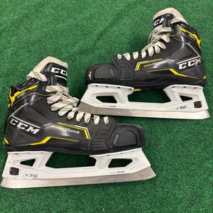 Senior CCM Super Tacks 9380 Hockey Goalie Skates (Regular) Size 9 (Used)