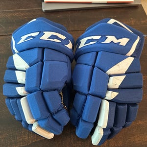 Lightly used CCM gloves