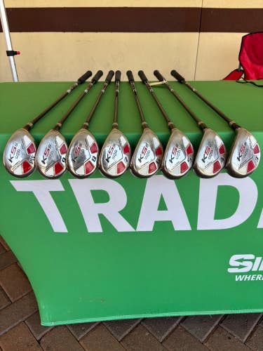 Men's Majek K5S Iron Set Right Handed Senior Flex Graphite Shaft