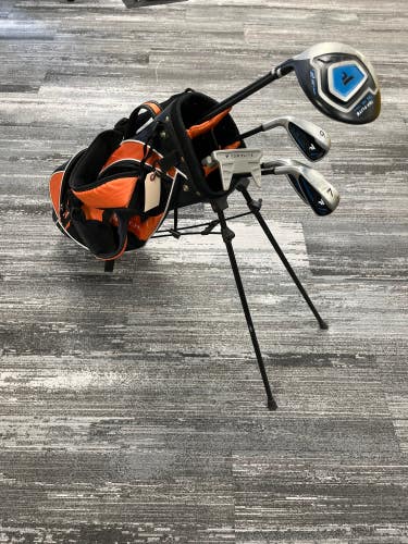 Junior Top Flite Clubs (Full Set) Left Hand Extra Stiff Flex (Used)