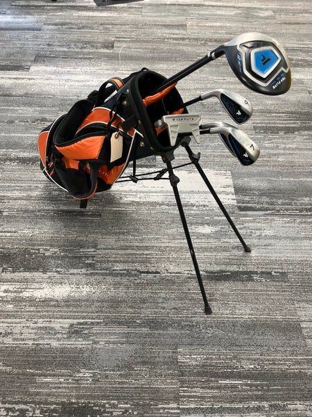 Junior Top Flite Clubs (Full Set) Left Hand Extra Stiff Flex (Used)