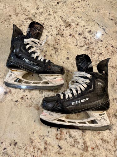Bauer Supreme Mach Skates | Size 9.5 Fit1 + Pulse Ti Steel