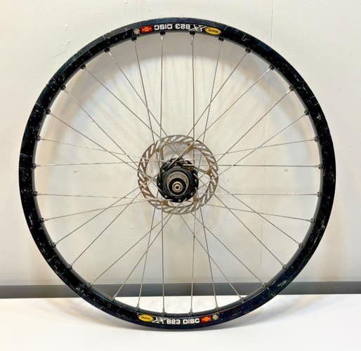 Mavic EX 823 Disc Tubeless Black Alluminum 26" Rear Wheel WTB Laser Disc Lite