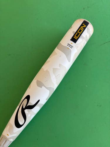 2025 Rawlings Icon Composite Bat USSSA Certified (-10) Composite 20 oz 30"