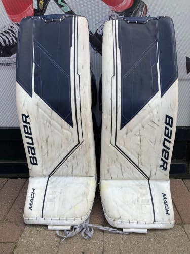 Bauer Supreme Mach Goalie Leg Pads | Senior 34"
