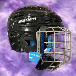 Black Medium Bauer IMS 5.0 Helmet (New)