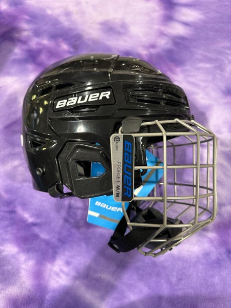 Black Medium Bauer IMS 5.0 Helmet (New)