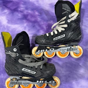 Junior Bauer RS Inline Skates Regular Width Size 1 (Used)