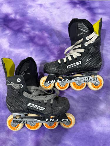 Junior Bauer RS Inline Skates Regular Width Size 1 (Used)